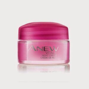 AVON ANEW " VITALE NIGHT CREAM" Travel Size (0.50 oz) ~ NEW OLD STOCK!!!